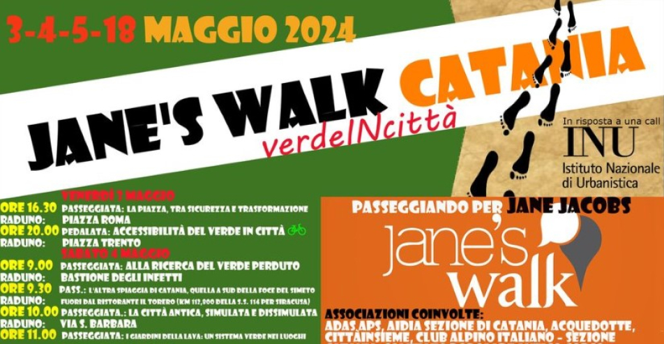 Jane's Walk Catania 2024