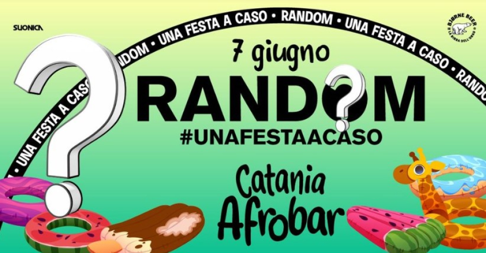 Random, una festa a caso